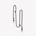 Black Hands-Free Braided Dog Leash | FURLOU