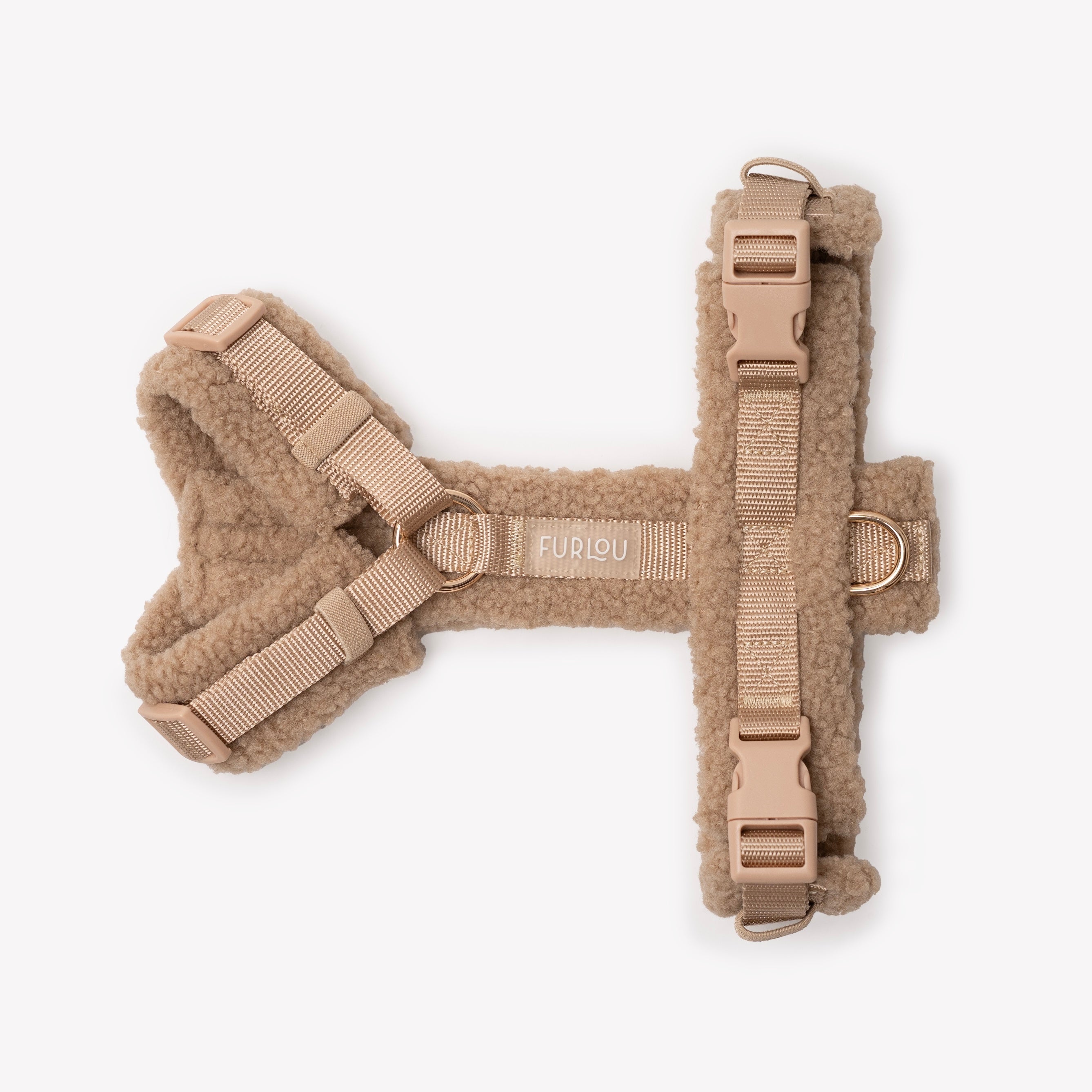 Sand Sherpa Dog Harness – Cozy, Adjustable Fit | FURLOU