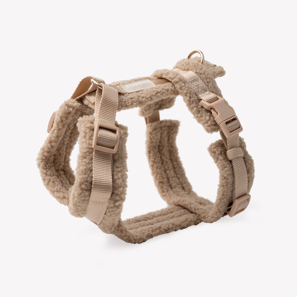 Sand Sherpa Dog Harness – Cozy, Adjustable Fit | FURLOU