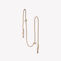 Tan Hands-Free Braided Dog Leash | FURLOU