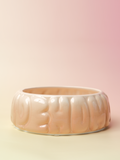 Puff Ceramic Dog Bowl – Gradient Caramel