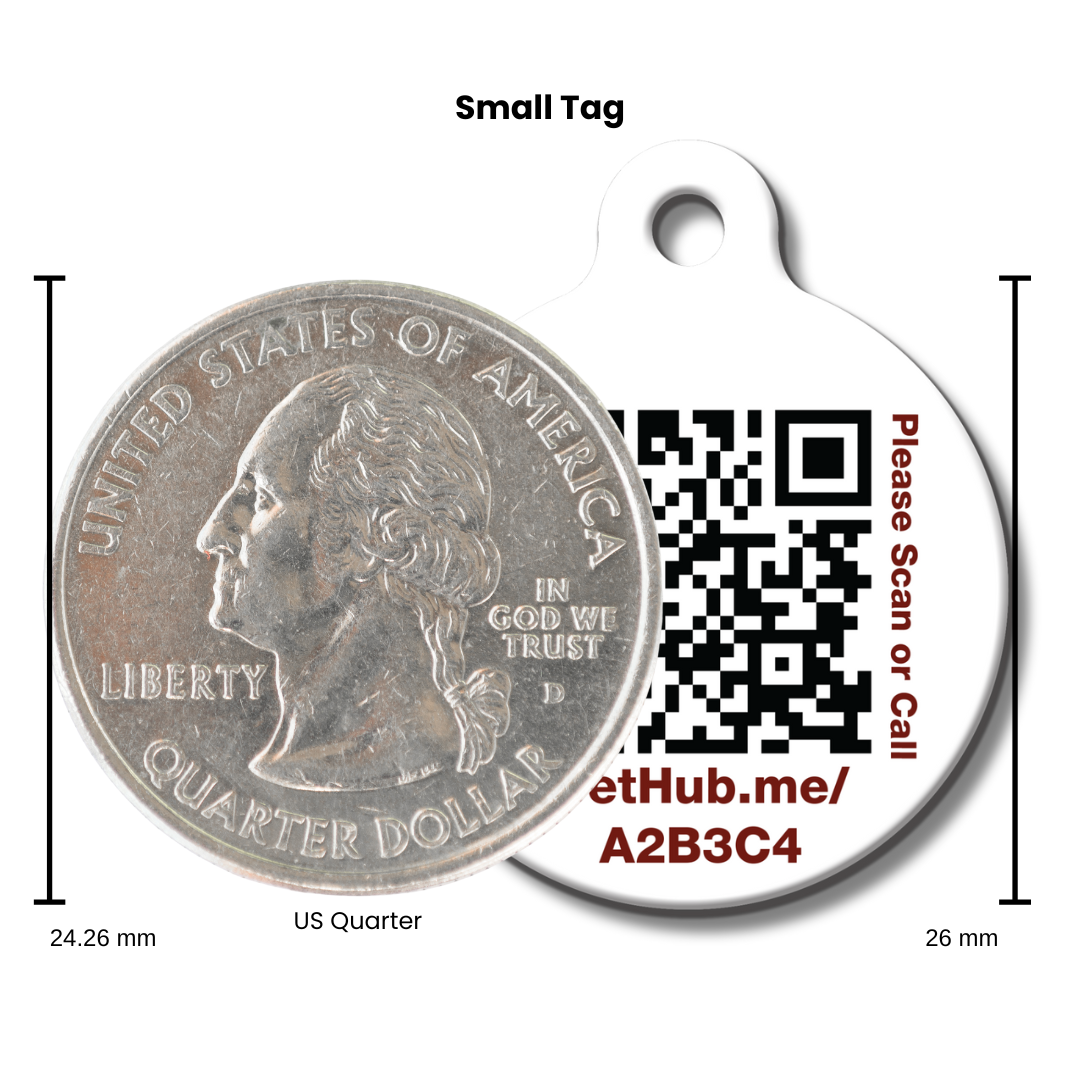 PetHub QR Pet ID Tag – Original Get Me Home Club – Digital Pet ID Tag | Doggo Dream Shop