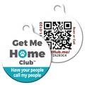 PetHub QR Pet ID Tag – Original Get Me Home Club – Digital Pet ID Tag | Doggo Dream Shop
