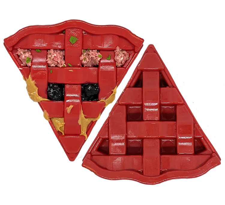 Cherry Pie Nylon Dog Chew Toy & Treat Holder for Aggressive Chewers | USA Made
