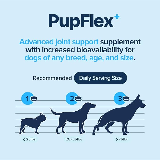 PupFlex+ Hip & Joint Supplement for Dogs — 60ct
