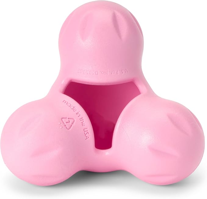 West Paw Zogoflex Tux Treat Dispensing Chew Toy — Large, Bubblegum