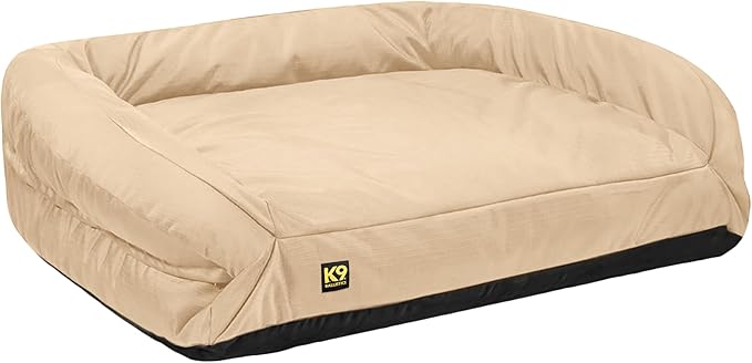 K9 Ballistics Orthopedic Bolster Dog Bed — XXL, Sandstone