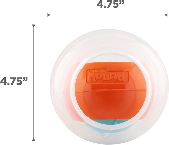 Nina Ottosson Topsy Treat Ball — Level 1 Puzzle Toy, Orange