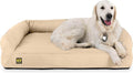 K9 Ballistics Orthopedic Bolster Dog Bed — Large, Sandstone