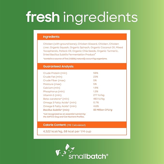 Smallbatch Freeze-Dried Chicken Bites — 18 oz
