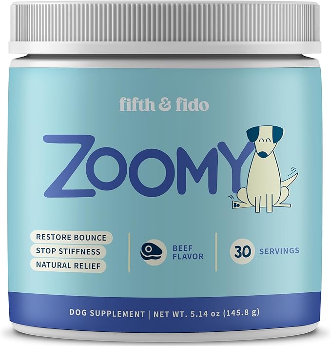 Zoomy Mushroom Blend Hip & Joint Powder for Dogs