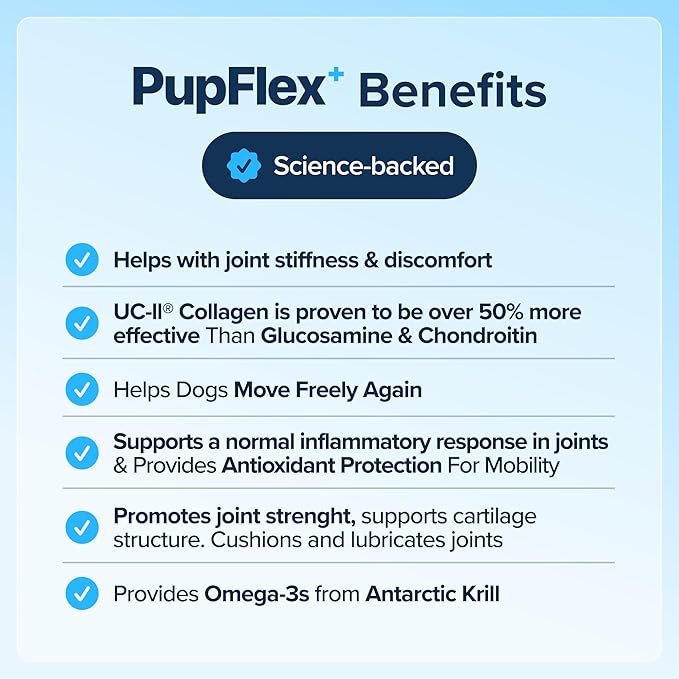 PupFlex+ Hip & Joint Supplement for Dogs — 60ct