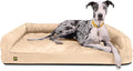 K9 Ballistics Orthopedic Bolster Dog Bed — XXL, Sandstone