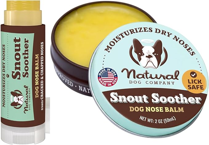 Natural Dog Company Snout Soother Bundle — 2 oz Tin + 0.15 oz Stick