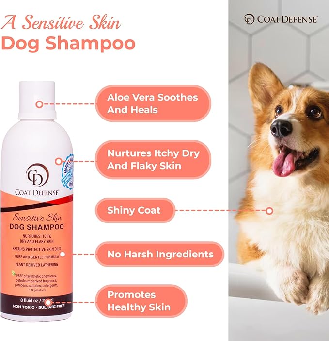 Coat Defense Paw Licker Bundle — Preventative Powder + Sensitive Shampoo
