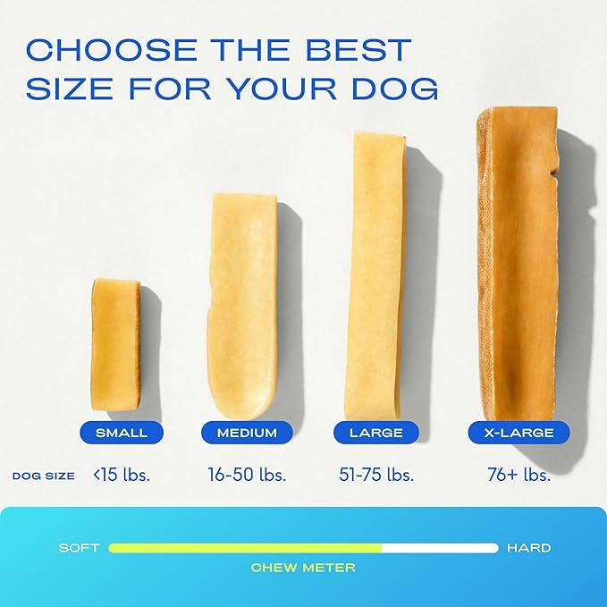Native Pet Yak Cheese Chews — Small, 15 Pack (up to 15 lbs)
