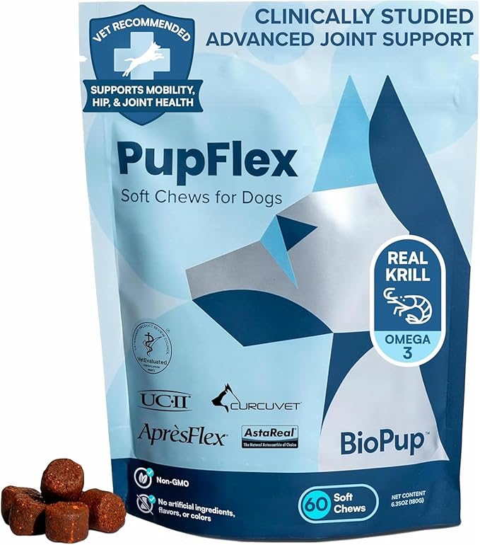 PupFlex+ Hip & Joint Supplement for Dogs — 60ct