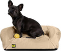 K9 Ballistics Orthopedic Bolster Dog Bed — Small, Sandstone