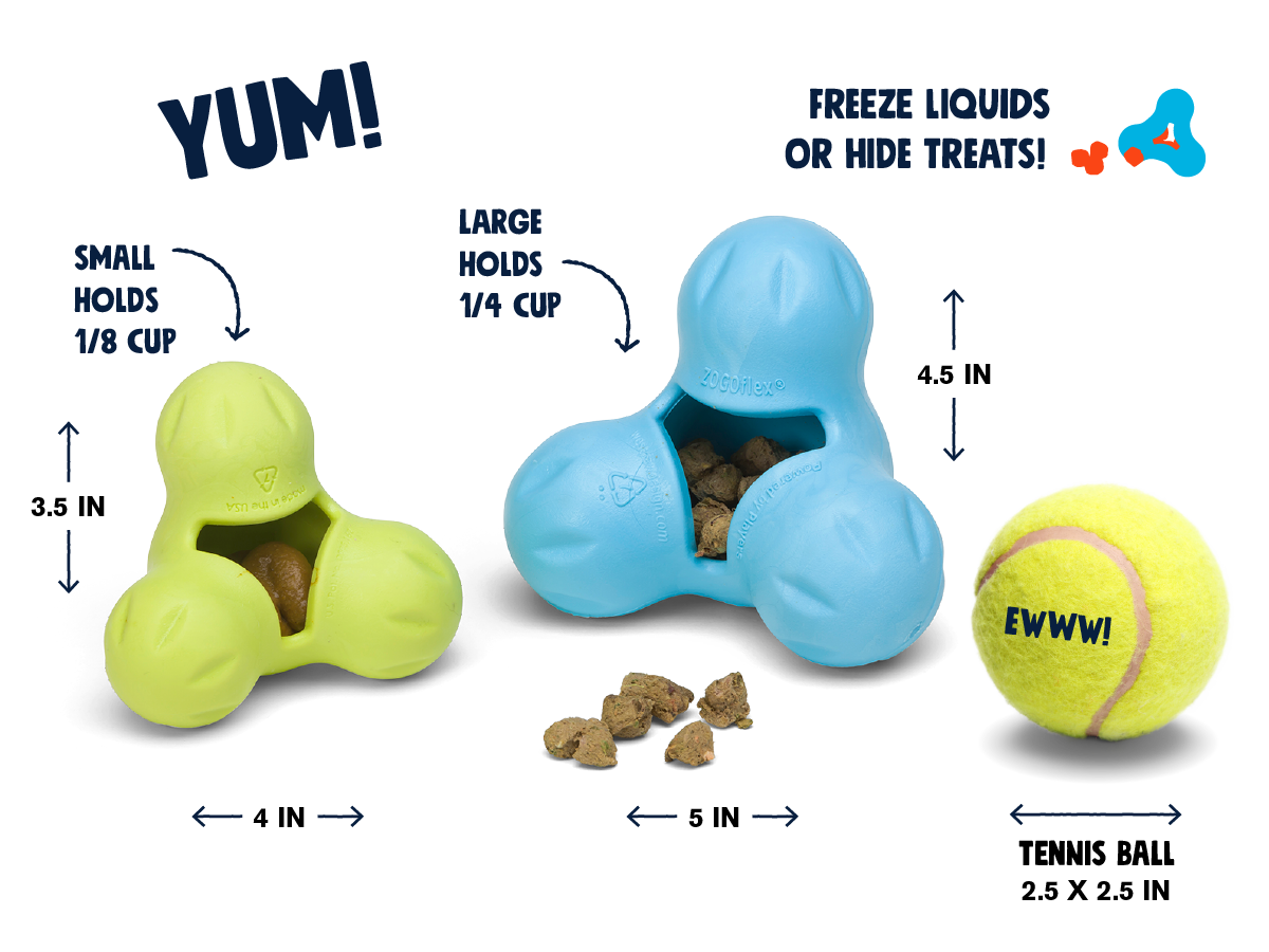 West Paw Tux Treat Dispensing Chew Toy for Dogs