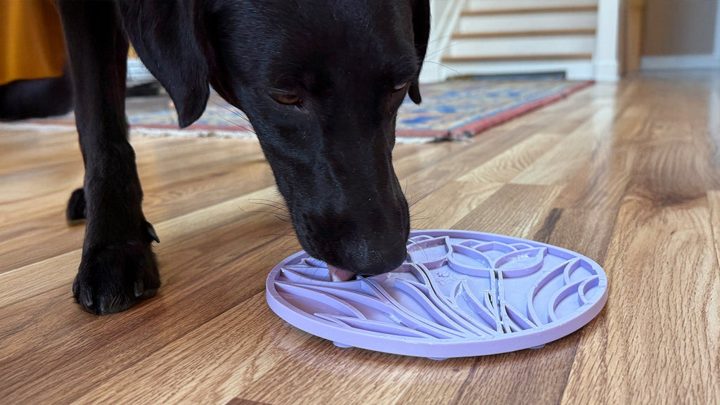 Tulip Design eMat Enrichment Lick Mat with Suction Cups | USA Made
