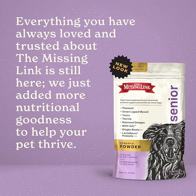 The Missing Link Senior Dog Supplement — 1 lb