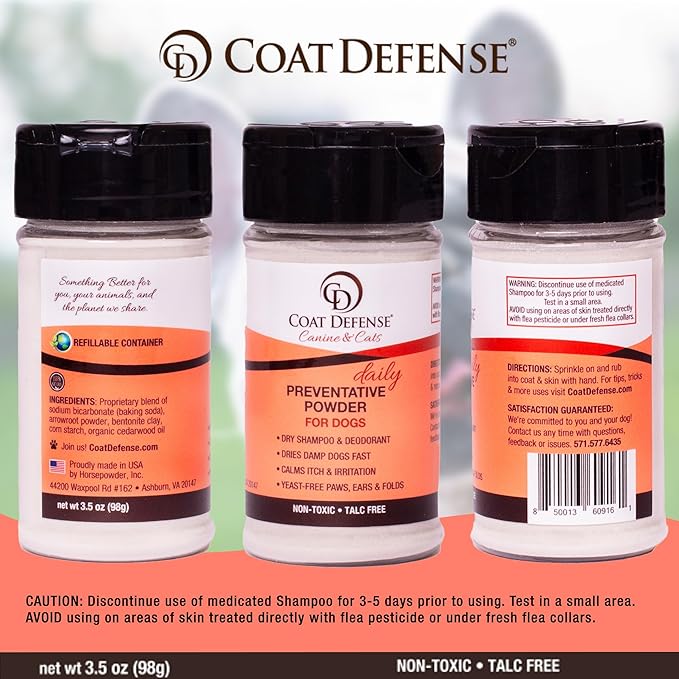 Coat Defense Preventative Powder — 3.5 oz