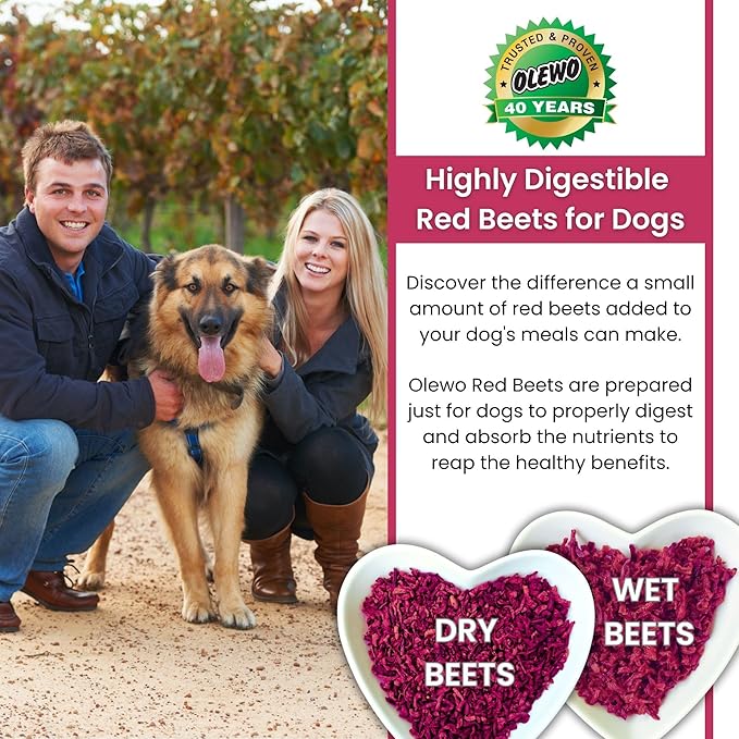 Olewo Red Beets for Dogs — 5.5 lbs
