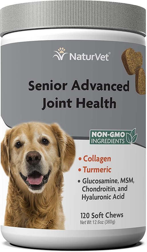 NaturVet Senior Advanced Joint Health — 120ct