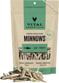 Vital Essentials Minnows Dog Treats — 2.5 oz | Freeze-Dried Raw