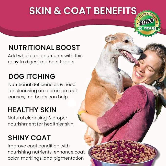 Olewo Red Beets for Dogs — 5.5 lbs