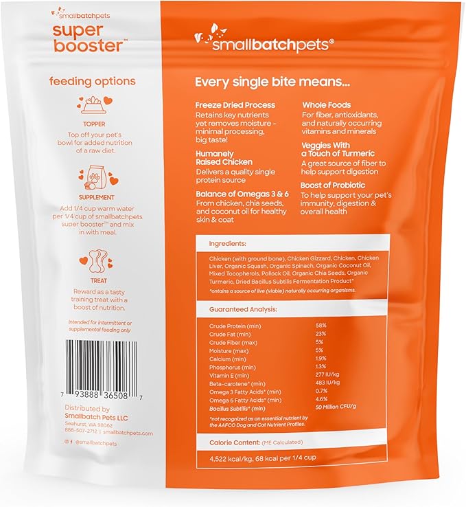 Smallbatch Freeze-Dried Chicken Bites — 18 oz