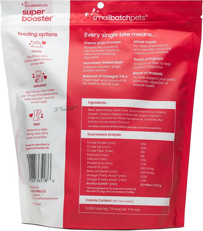 Smallbatch Freeze-Dried Beef Bites — 18 oz