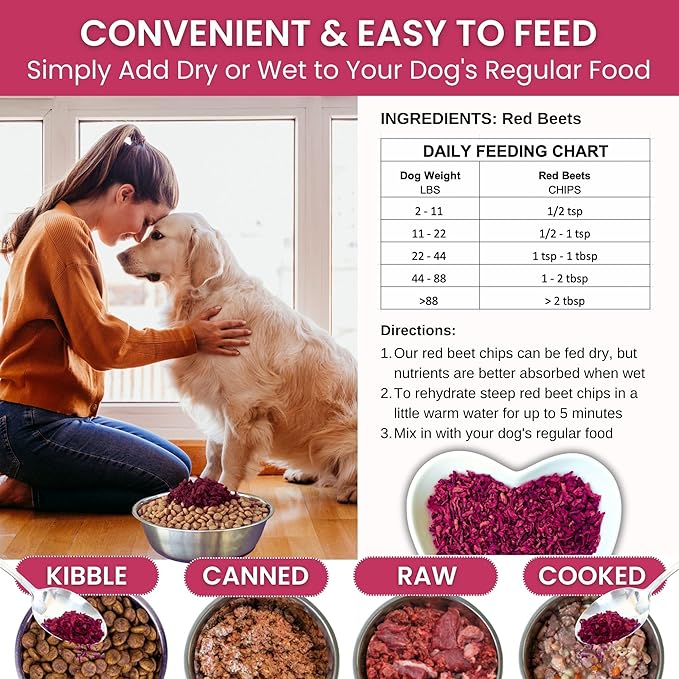 Olewo Red Beets for Dogs — 5.5 lbs