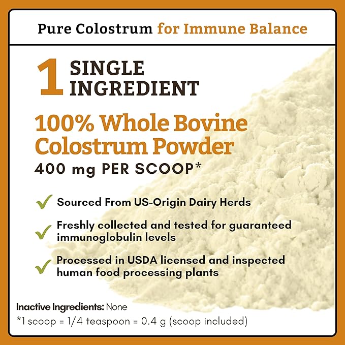 Wholistic Pet Organics Pure Colostrum — 2 oz