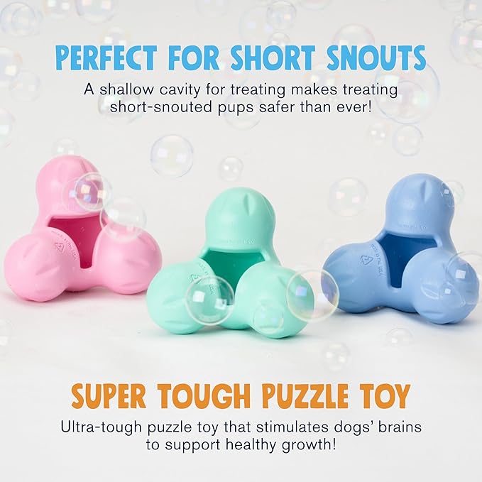 West Paw Zogoflex Tux — Large, Mint | Treat-Dispensing Dog Toy