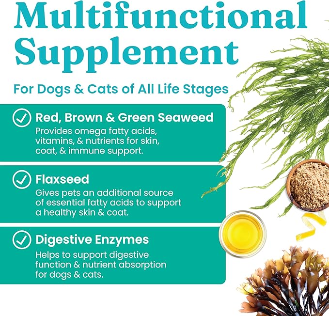 Solid Gold SeaMeal Multivitamin Chews for Dogs — 120ct