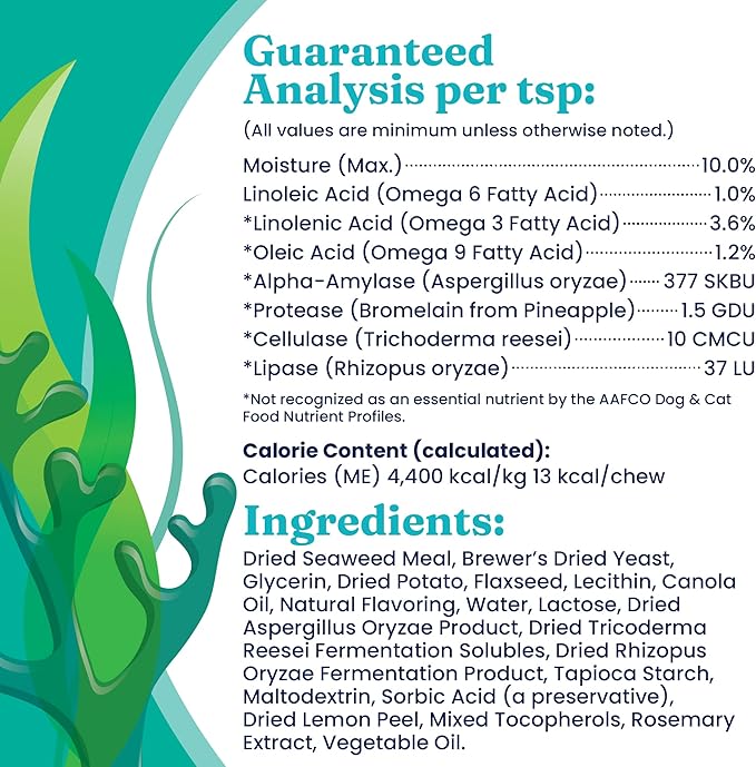 Solid Gold SeaMeal Multivitamin Chews for Dogs — 120ct