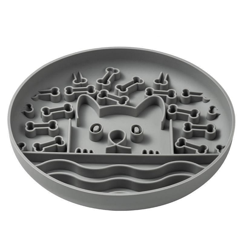 Silicone Slow Feeder Lick Mat – Suction Cup Non-Slip Enrichment Mat | Milou & Lumi