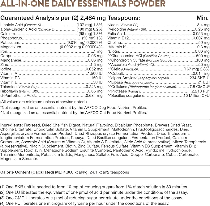NaturVet All-in-One Dog Supplement — 13 oz Powder