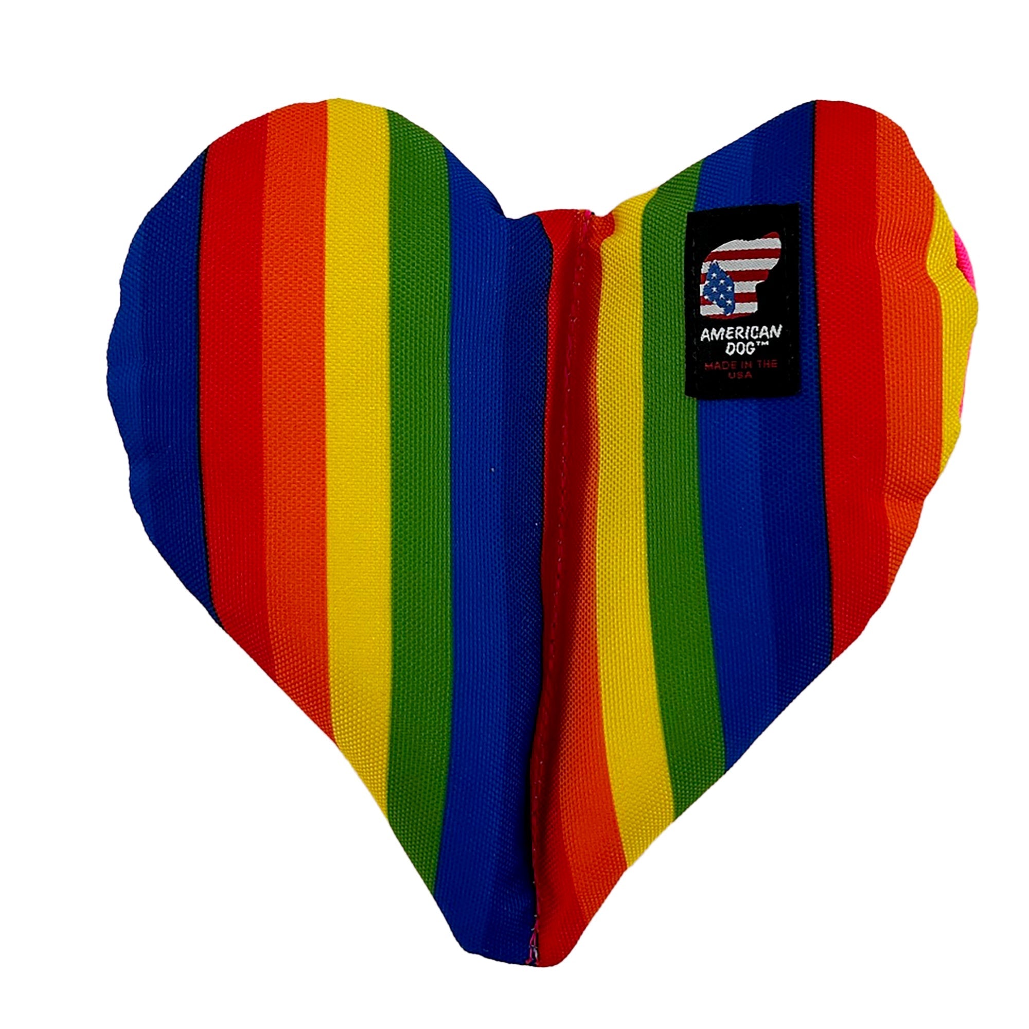 Rainbow Furever Hearts Dog Toy – Dog Toys | Doggo Dream Shop