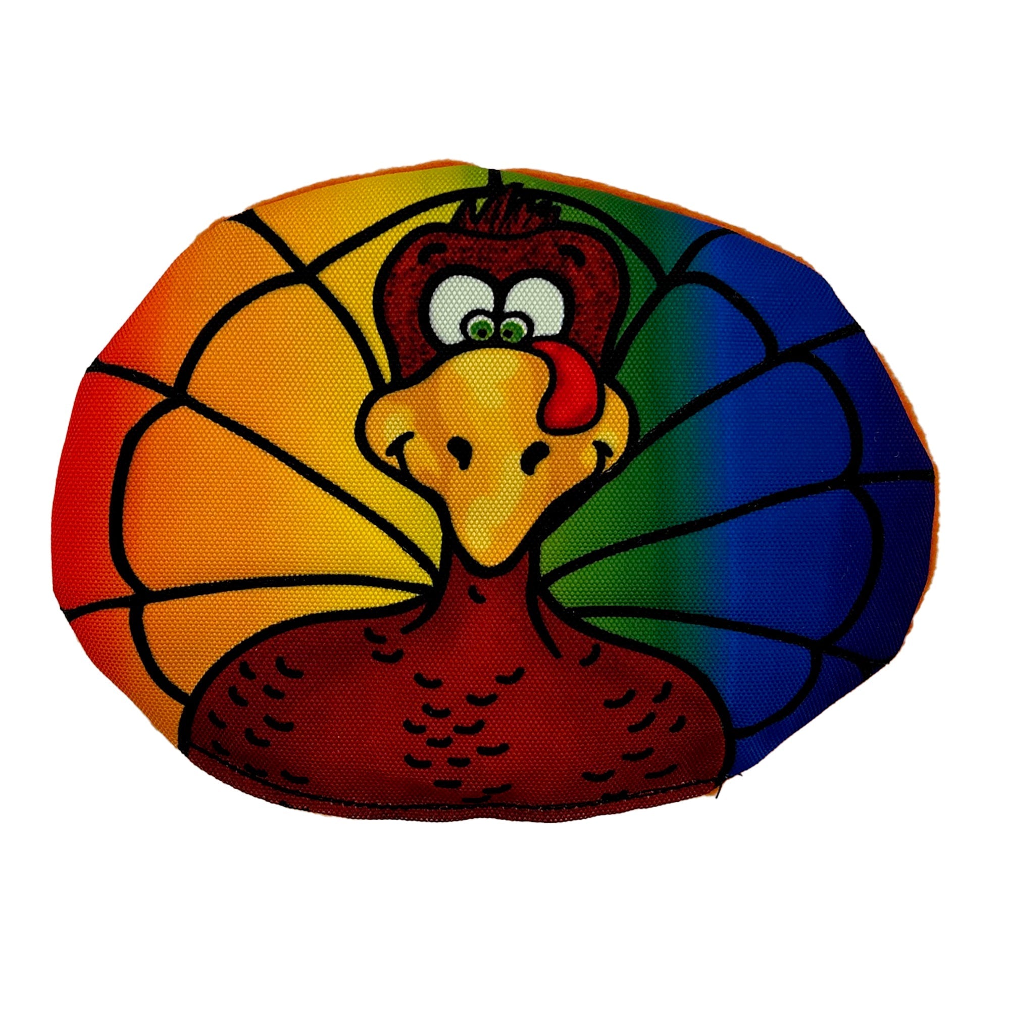 Rainbow Turkleton – Dog Toys | Doggo Dream Shop