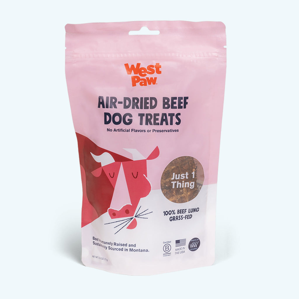 West Paw Beef Lung Dog Treats