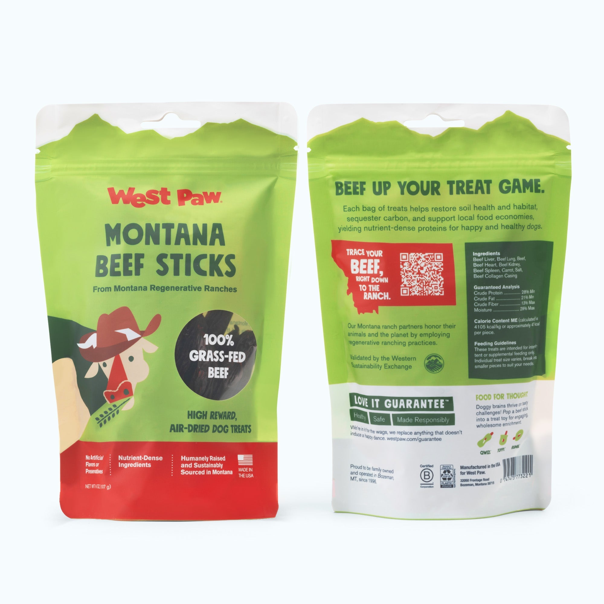 West Paw Beef Stick Dog Treat