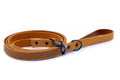 Celtic Sport Khaki Leather Dog Leash | Euro-Dog