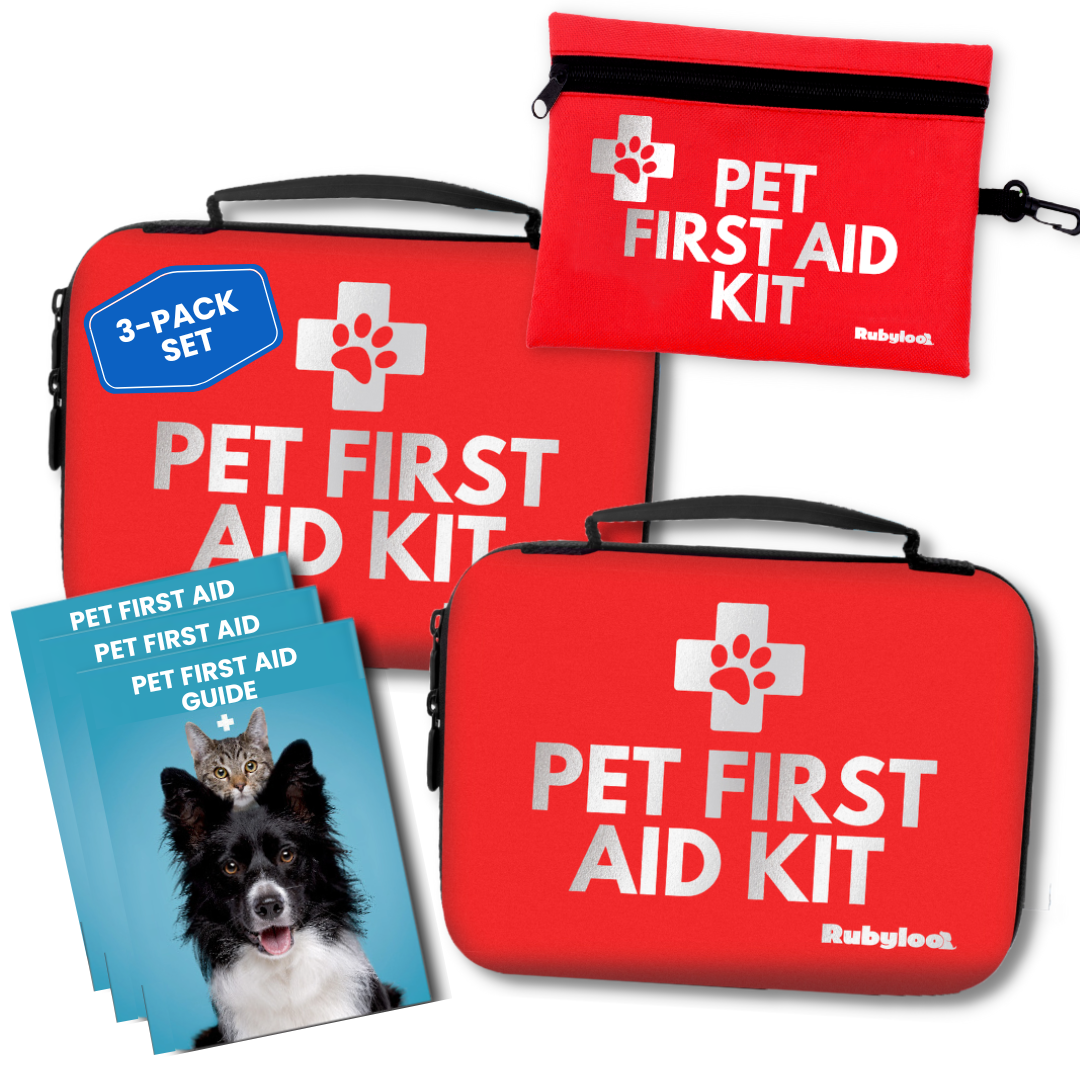 Pet First Aid Kit for Dogs & Cats – Vet-Approved Essentials | Rubyloo