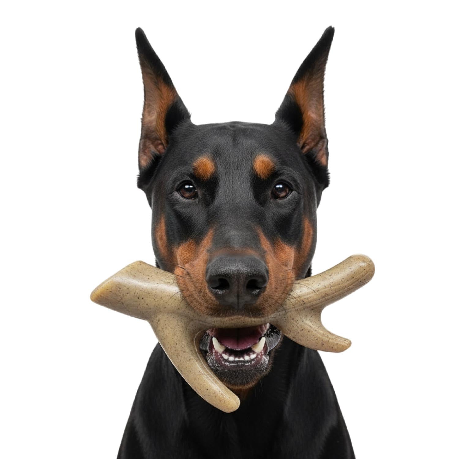 Ever Antler Nylon Chew Bone – Elk Antler Dog Toy for Aggressive Chewers | USA Made