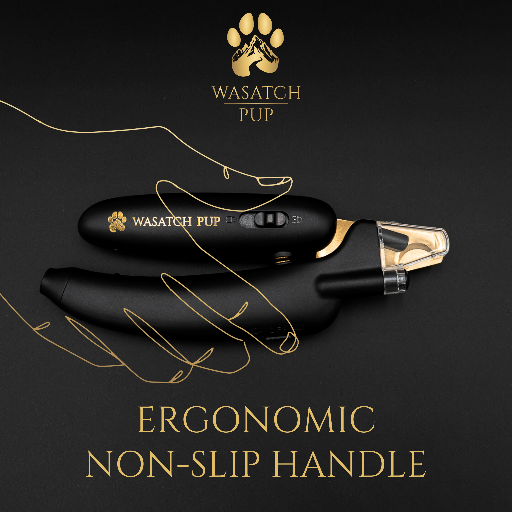 3-in-1 Dog Nail Clippers with LED Light | Wasatch Pup