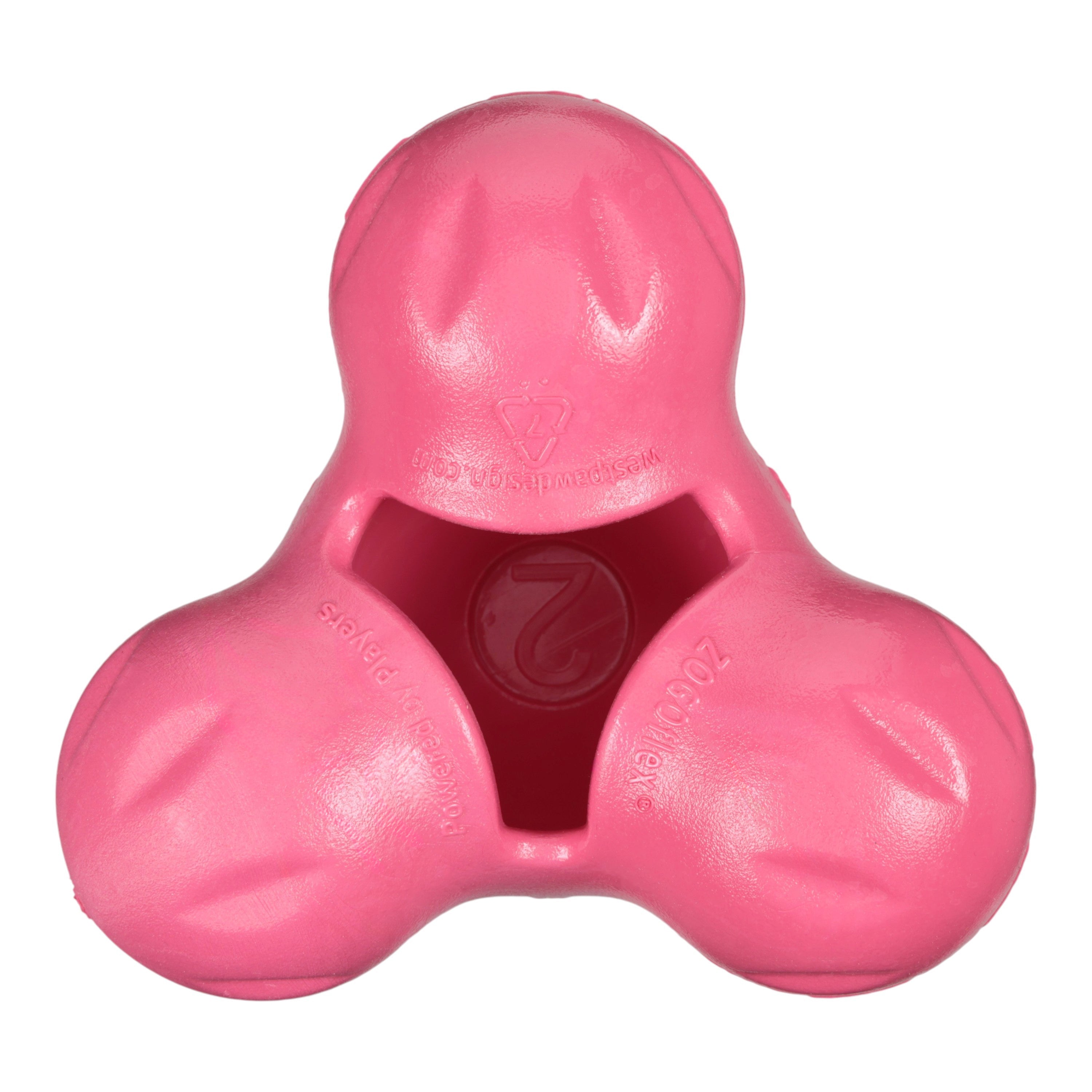 West Paw Tux Treat Dispensing Chew Toy – Geranium