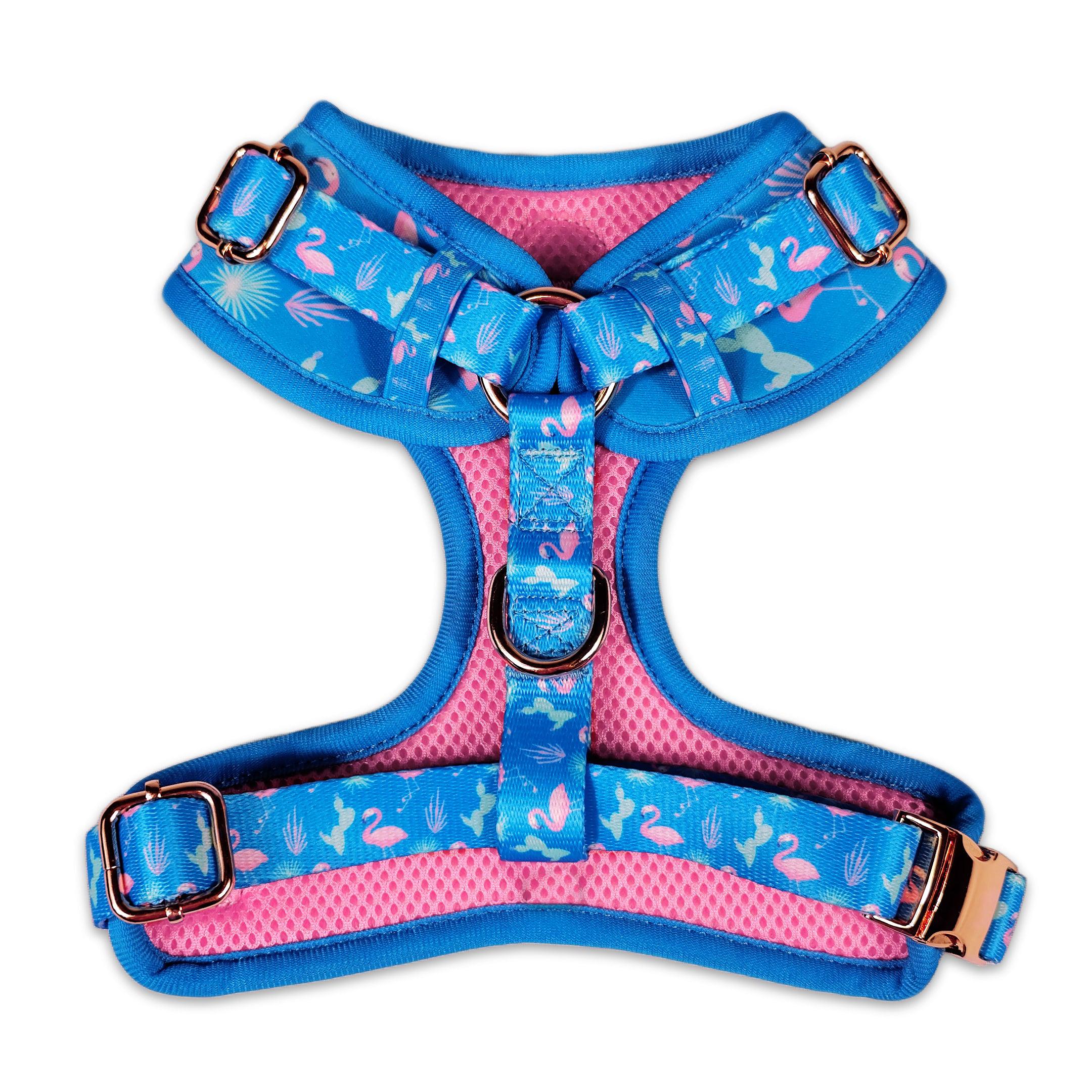 Wolfdoge Flamingo Fiesta Dog Harness – Harnesses | Doggo Dream Shop