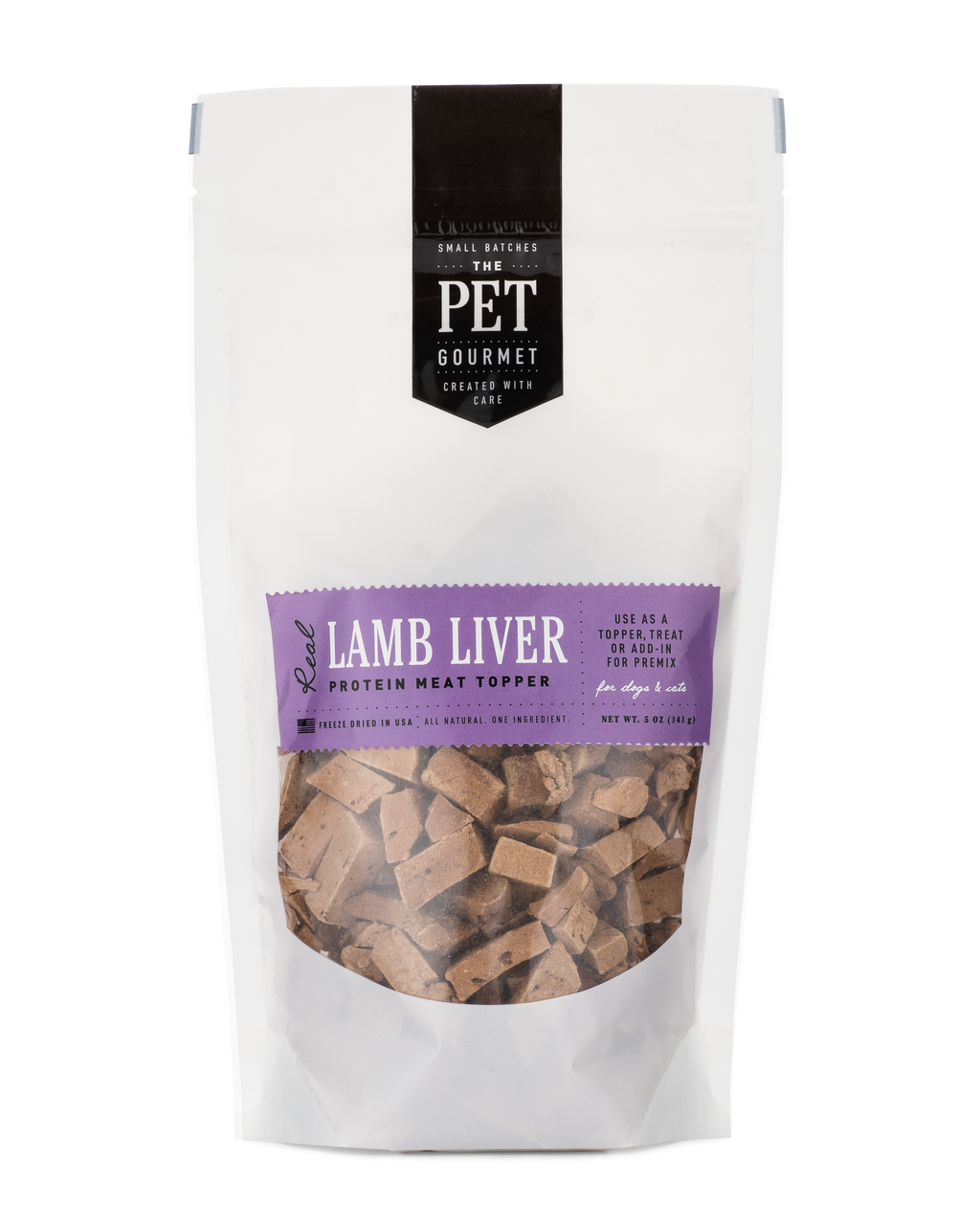 Freeze Dried Lamb Liver Dog Treat | The Pet Gourmet